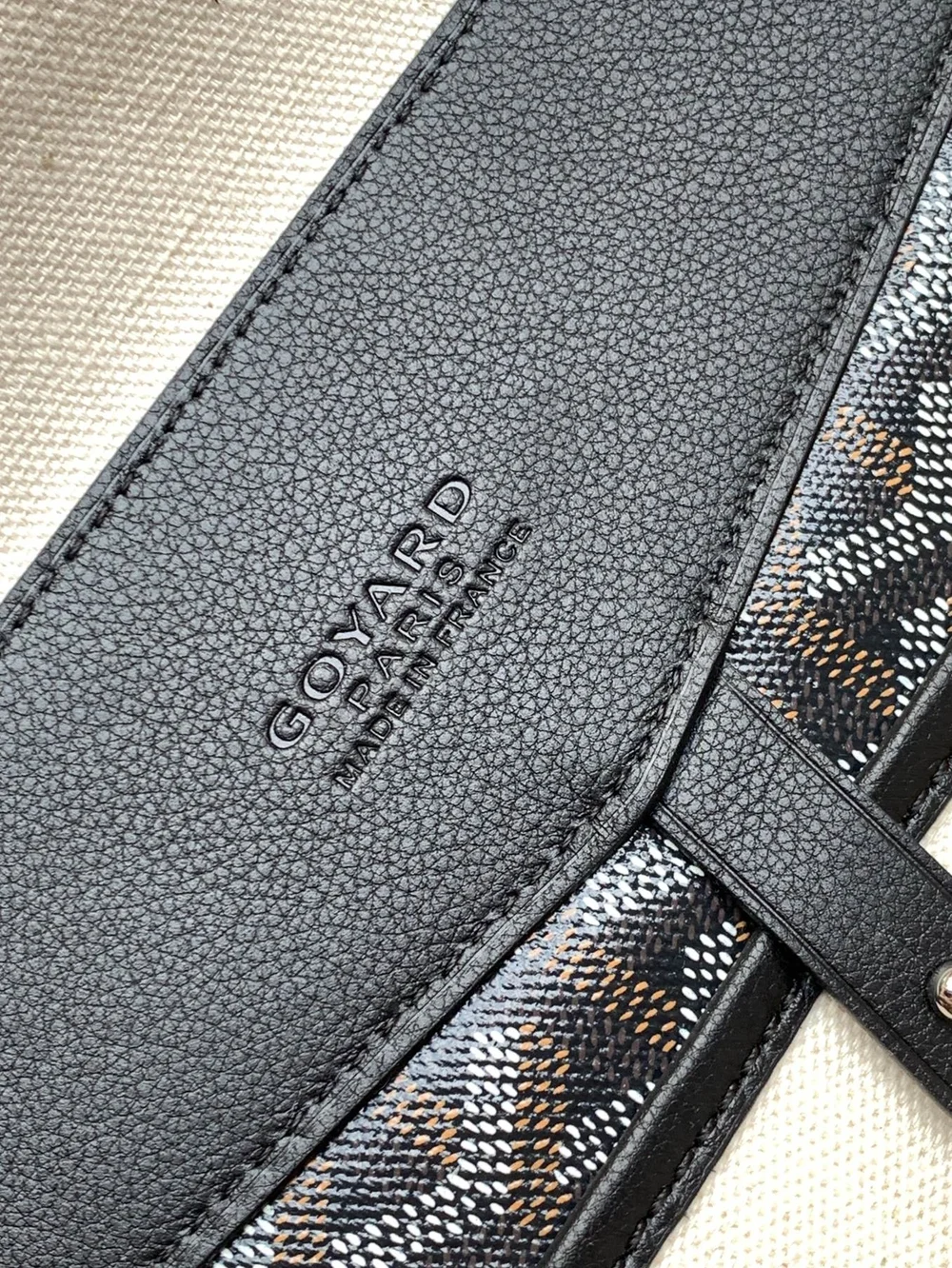 고야드 시스알팡 브리프케이스 블랙