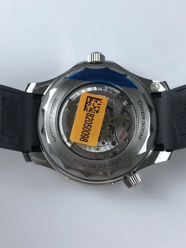 오메가 씨마스터 다이버 007 제임스본드 블랙다이얼