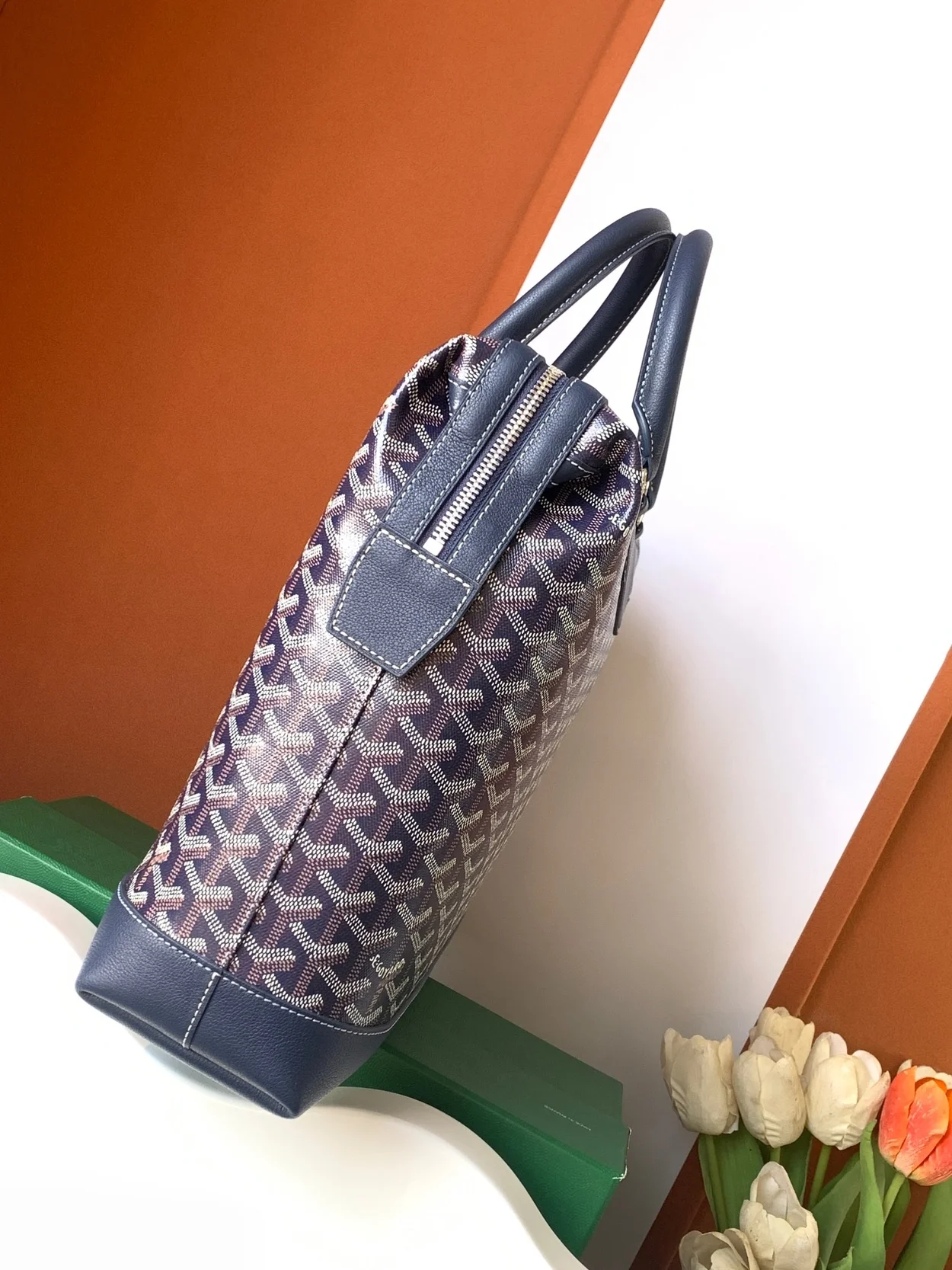 고야드 시스알팡 브리프케이스 네이비