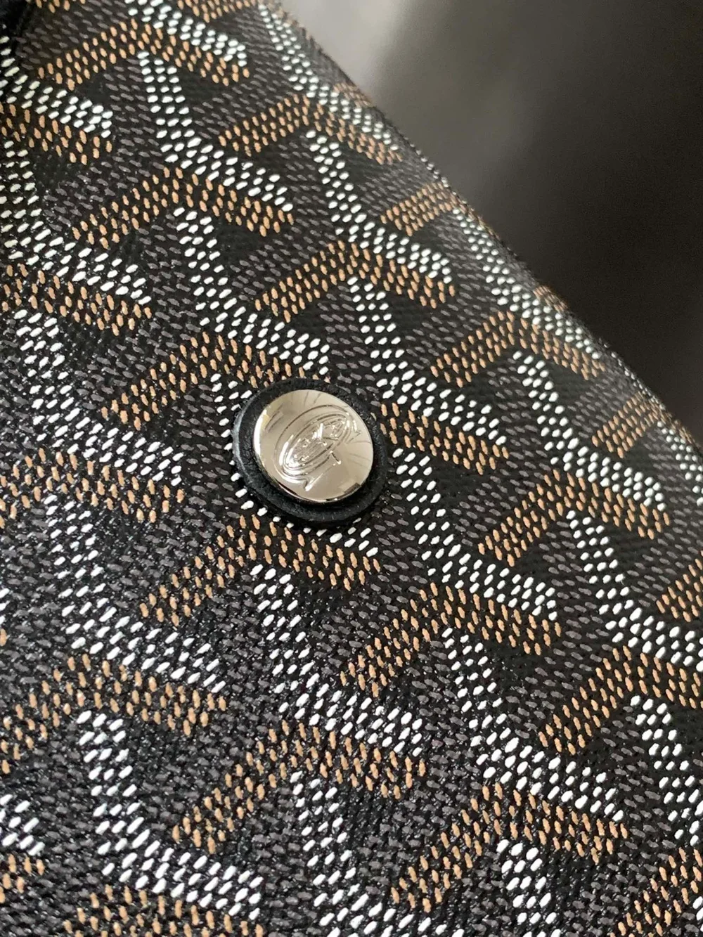 고야드 카페티엔 메신저백 MM 블랙