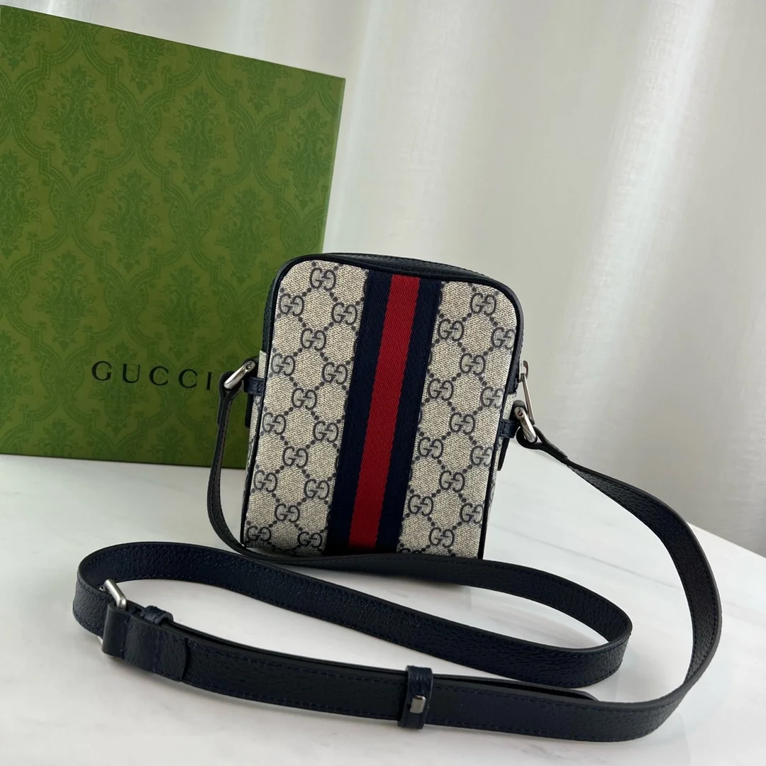 구찌 오피디아 GG 슈프림 베이지 블루