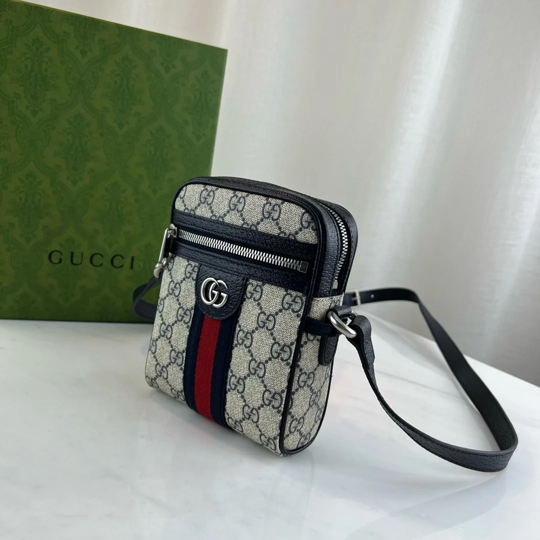 구찌 오피디아 GG 슈프림 베이지 블루