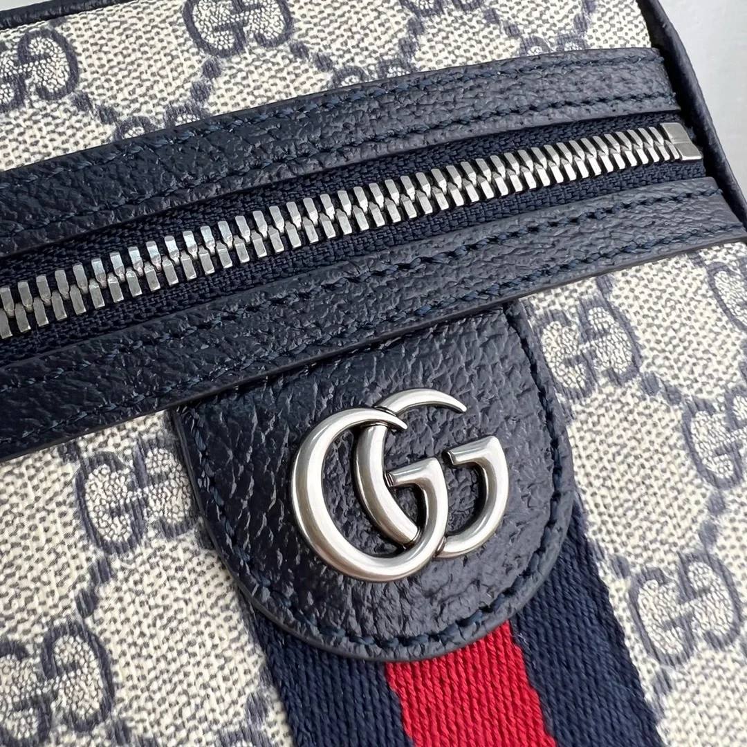 구찌 오피디아 GG 슈프림 베이지 블루