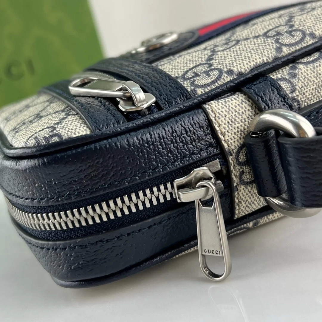 구찌 오피디아 GG 슈프림 베이지 블루