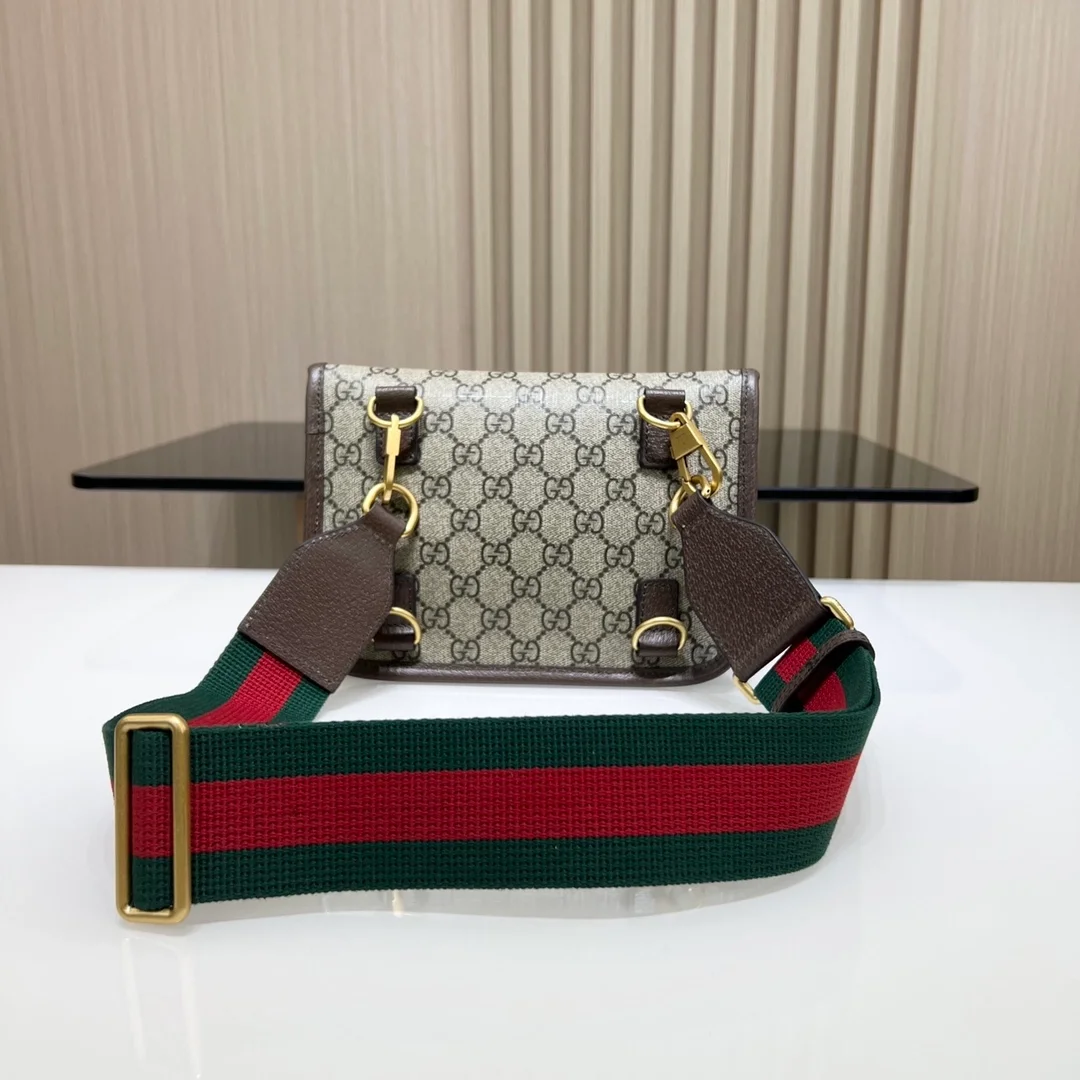 구찌 GG 슈프림 베이지 벨트백
