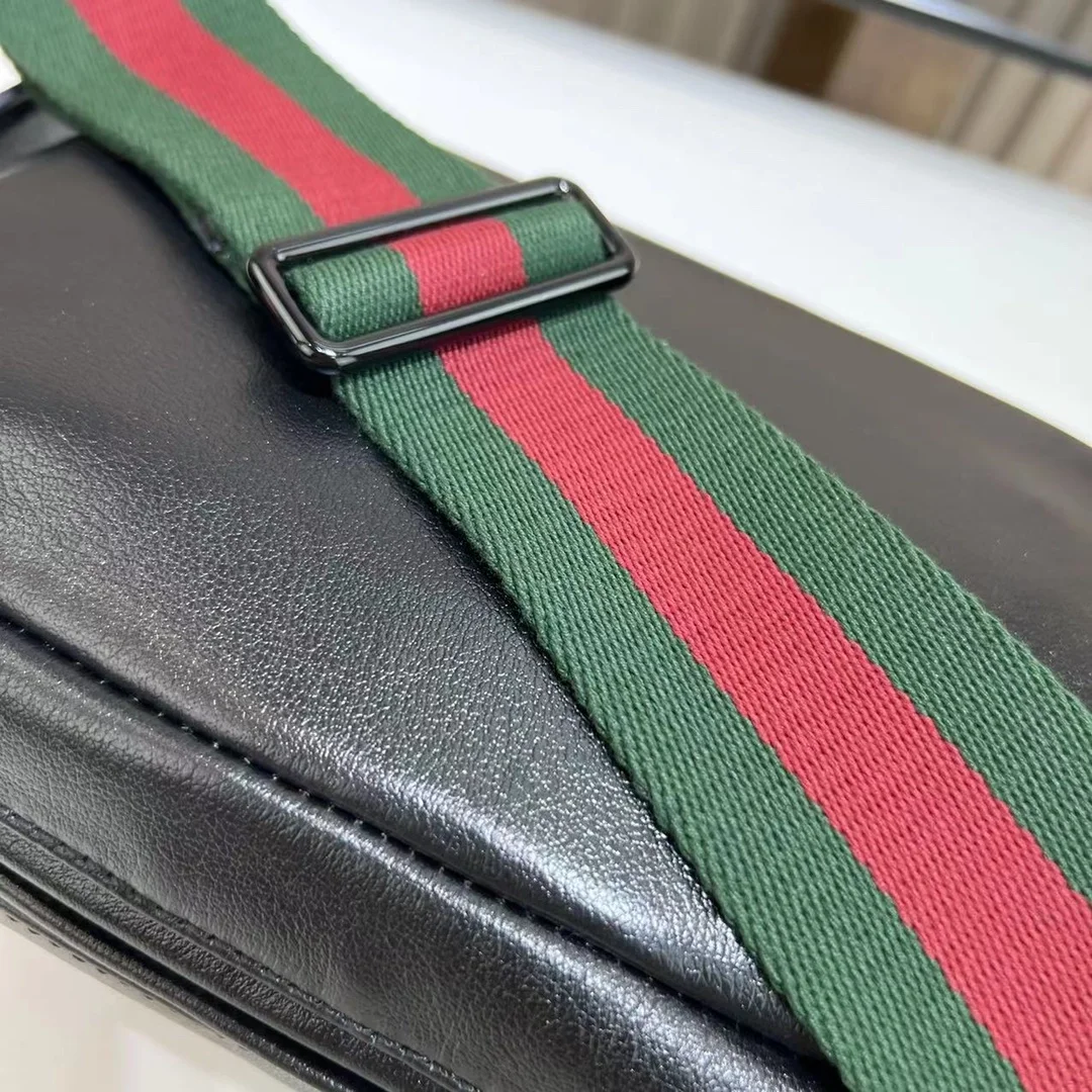 구찌 더블 G 숄더백 블랙