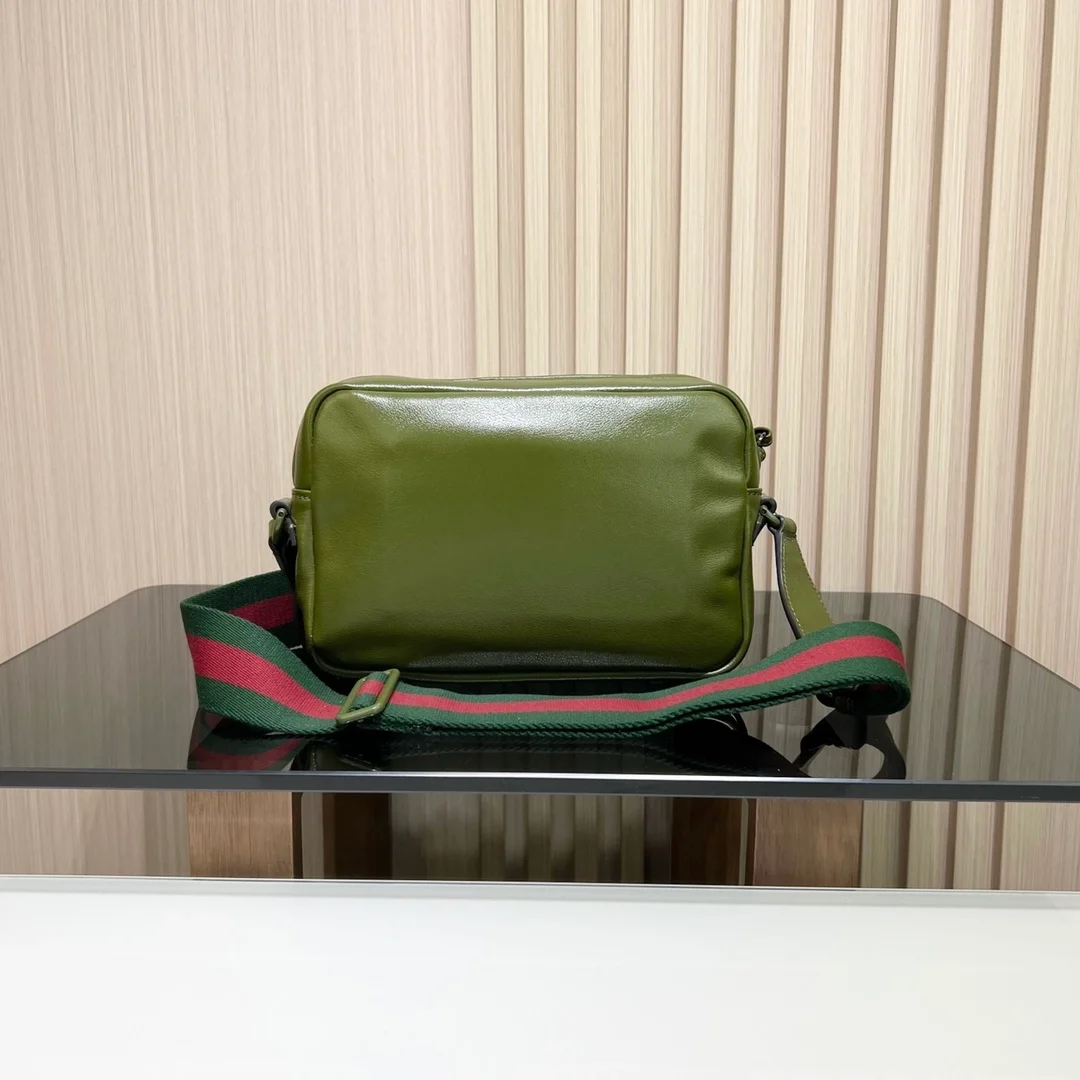 구찌 더블 G 숄더백 그린