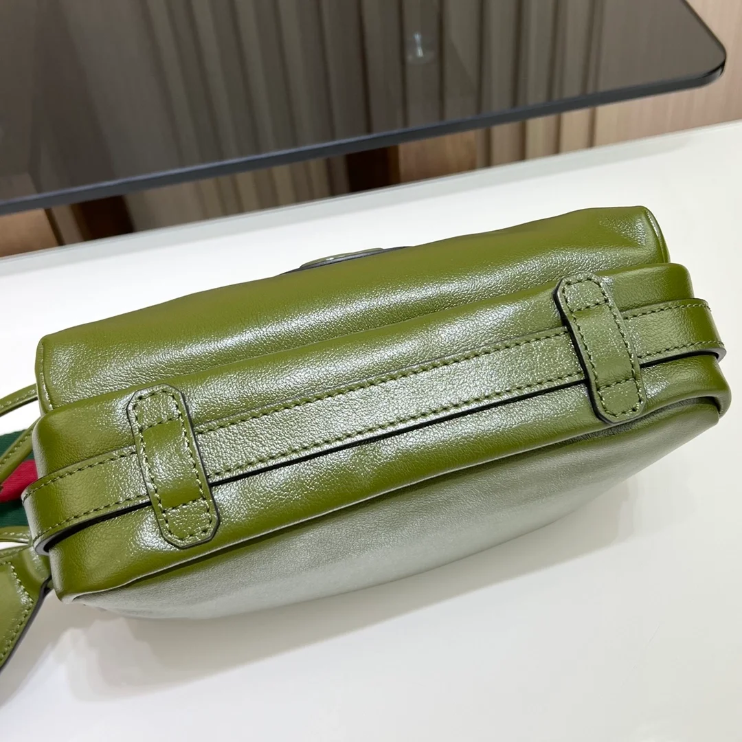 구찌 더블 G 숄더백 그린