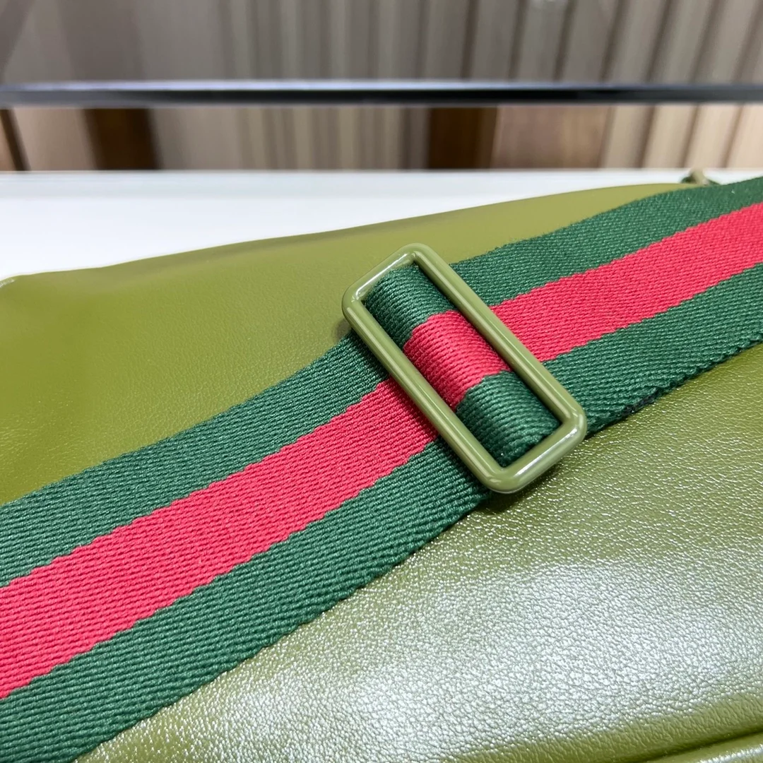 구찌 더블 G 숄더백 그린