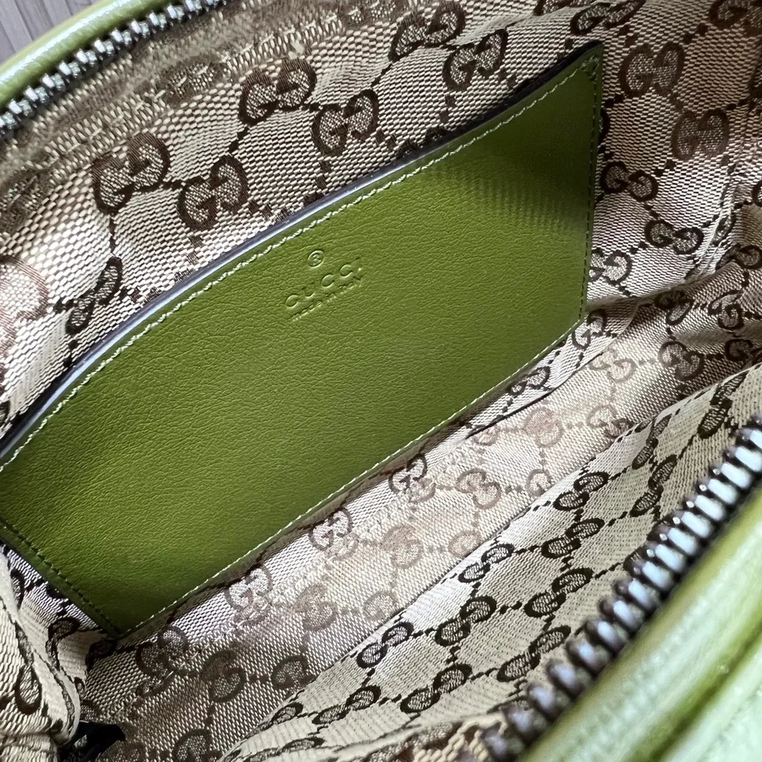 구찌 더블 G 숄더백 그린