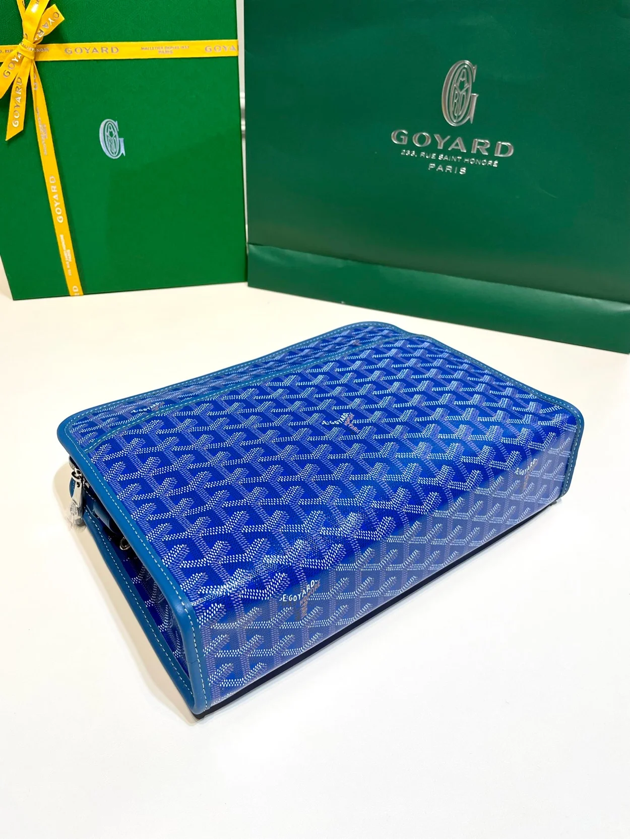 고야드 쥬방스 백 GM 블루