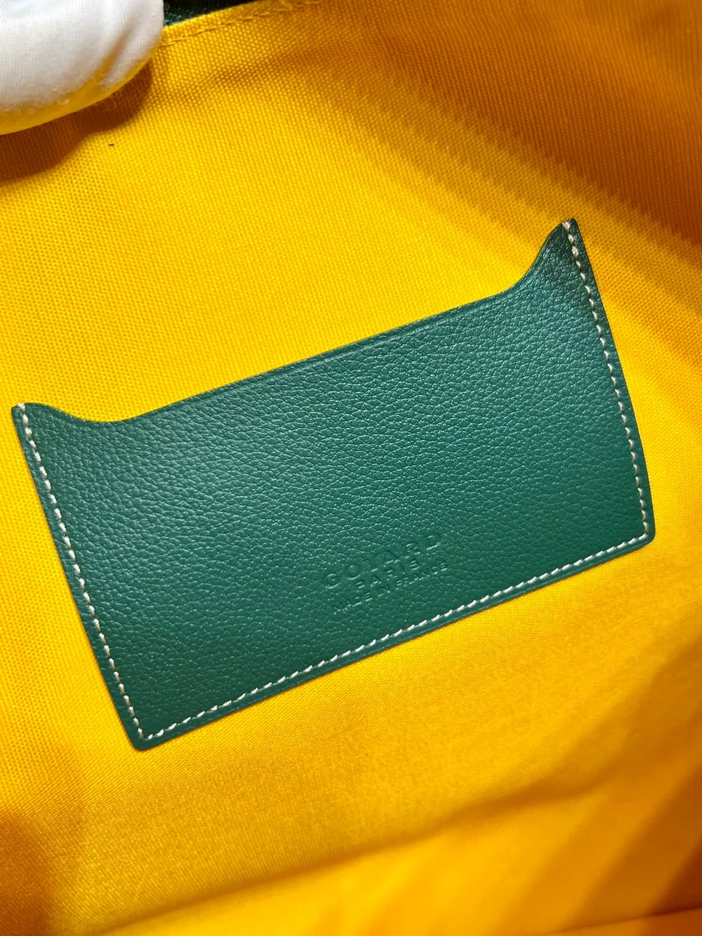 고야드 세나 클러치 MGM 그린