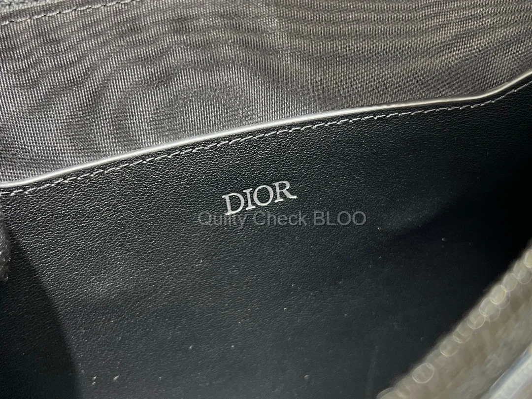 디올 맥시 A5 파우치 베이지