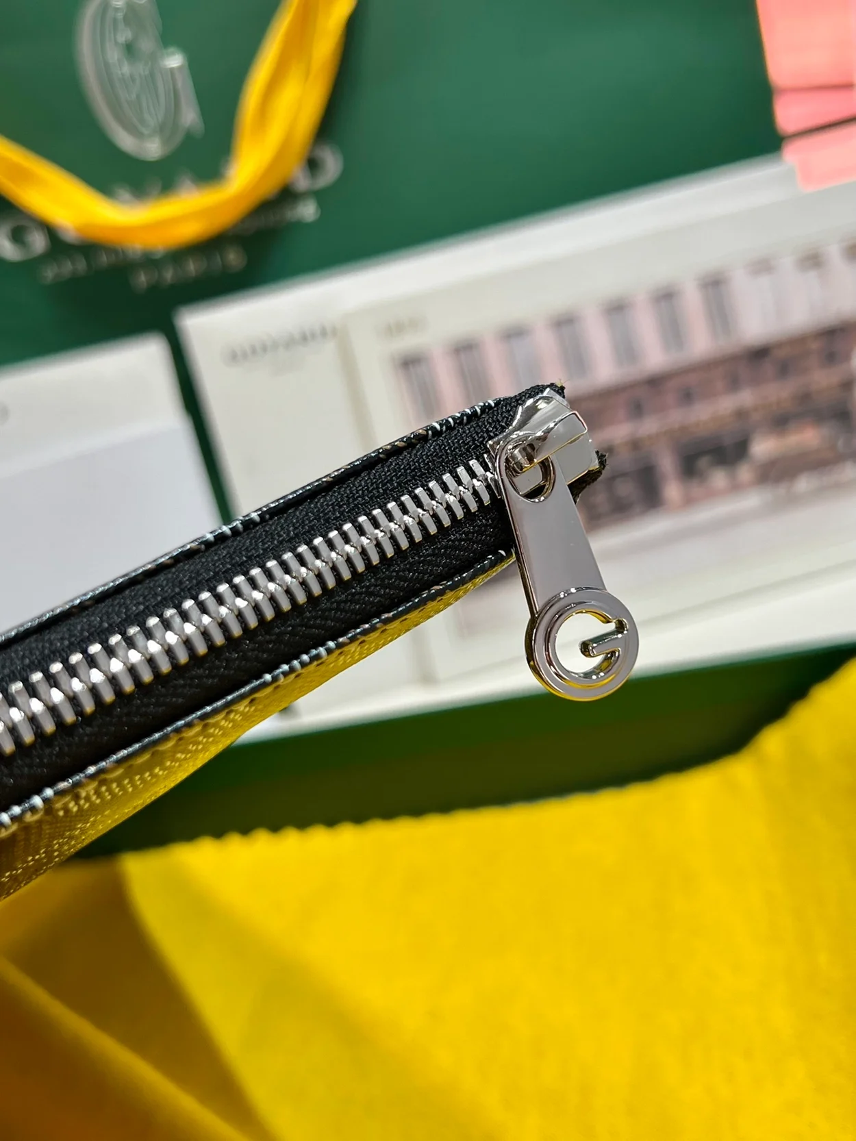 고야드 세나 클러치 MGM 탄