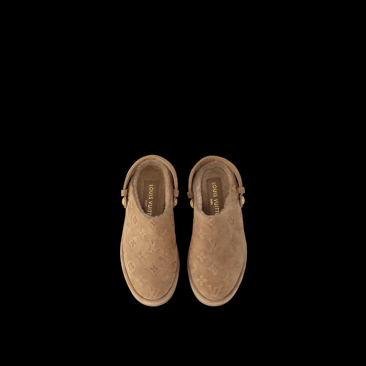 루이비통 아스펜 플랫폼 클로그 베이지 1ACHWX