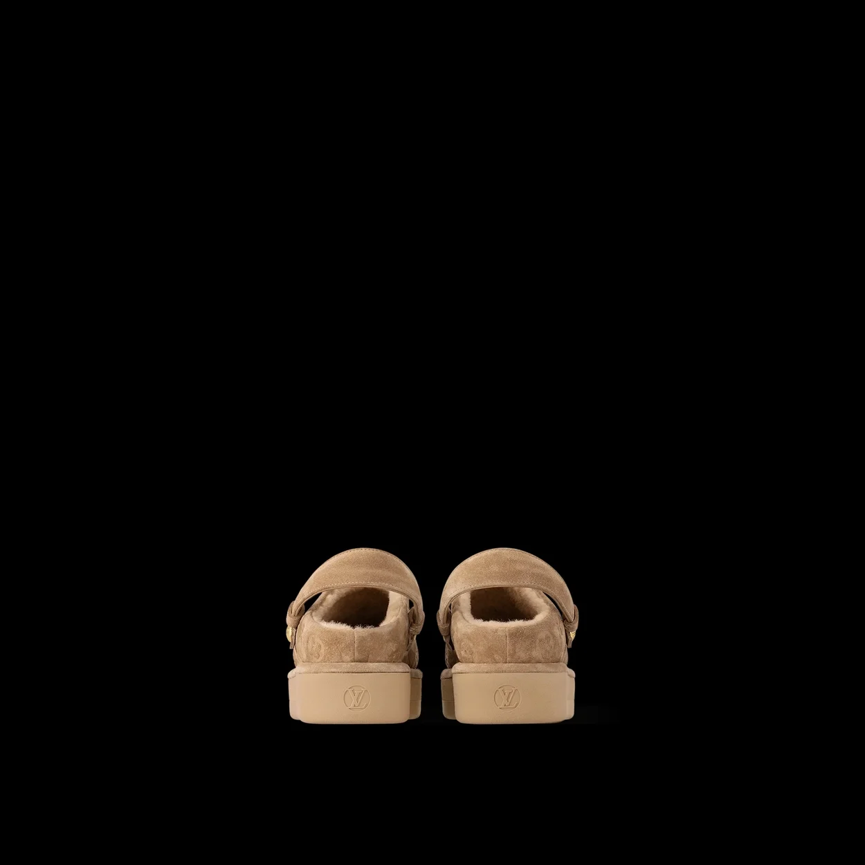 루이비통 아스펜 플랫폼 클로그 베이지 1ACHWX