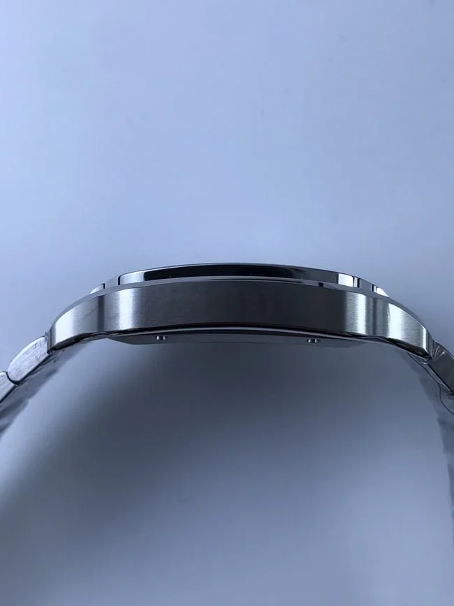 까르띠에 산토스 40mm 라지 블루다이얼