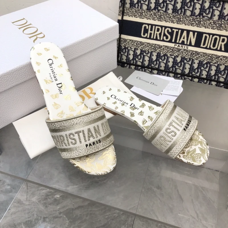 디올 Dway 뮬 베이지