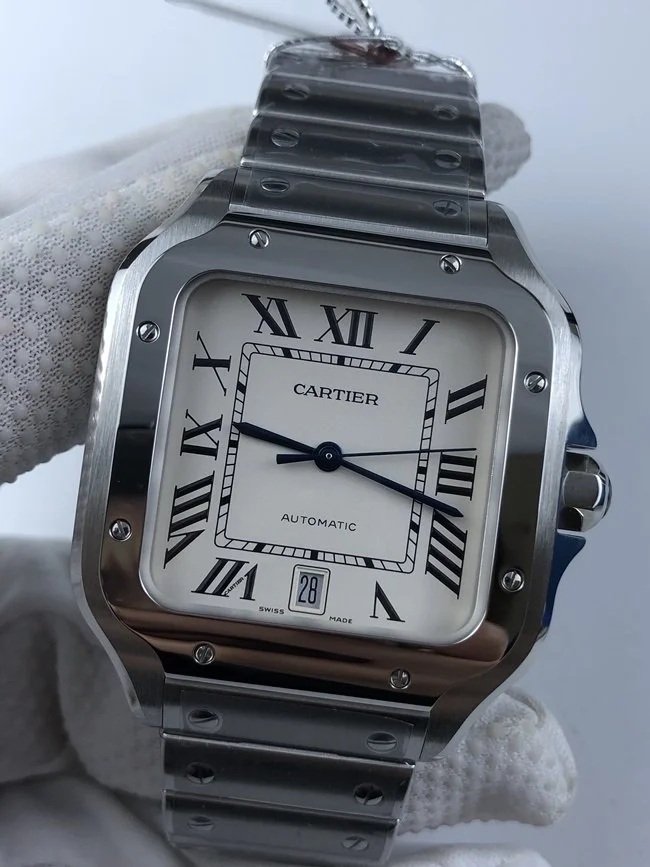 까르띠에 산토스 40mm 라지 브레이슬릿