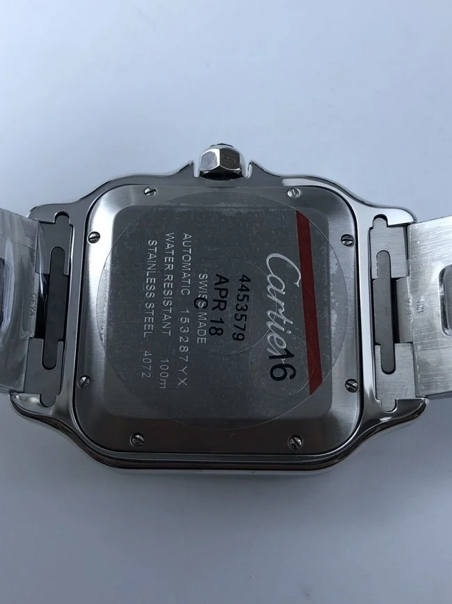 까르띠에 산토스 40mm 라지 브레이슬릿