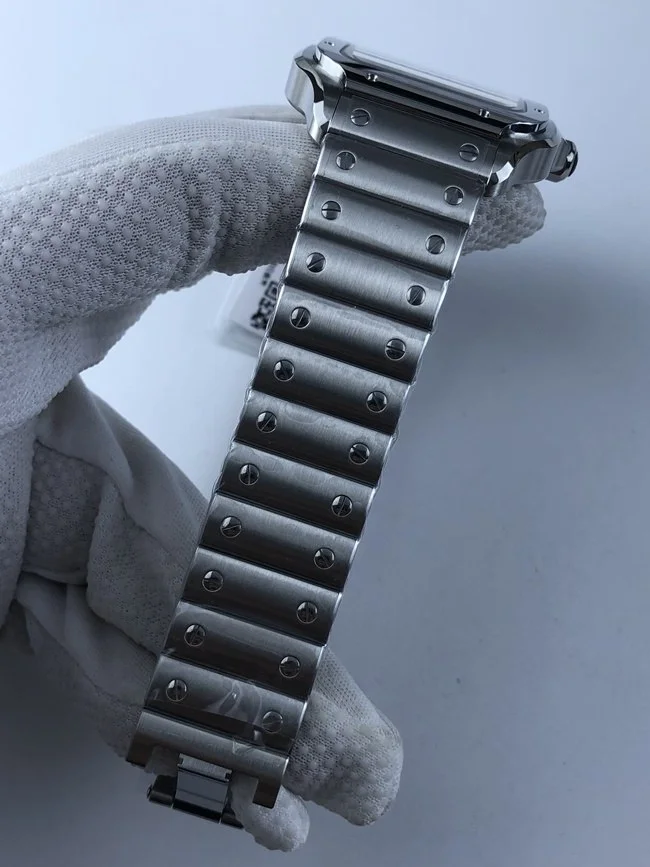 까르띠에 산토스 40mm 라지 브레이슬릿