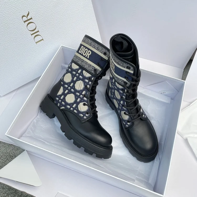 디올 메이저 디 카나쥬 코튼 부츠