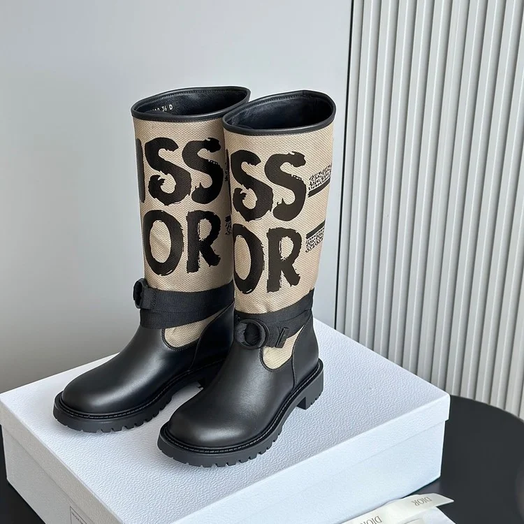 디올 디 메이저 롱 부츠