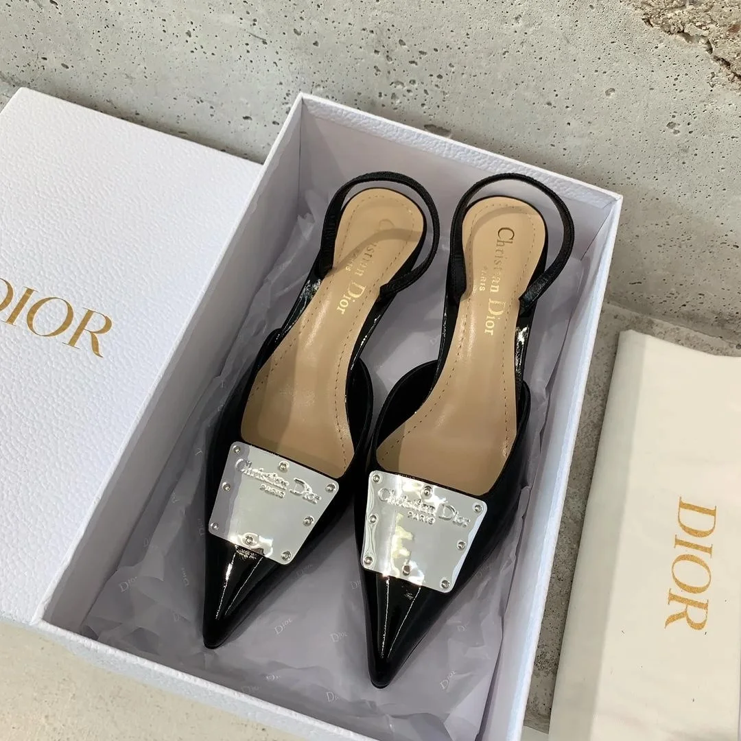 디올 LA PARISIENNE DIOR 슬링백 펌프스