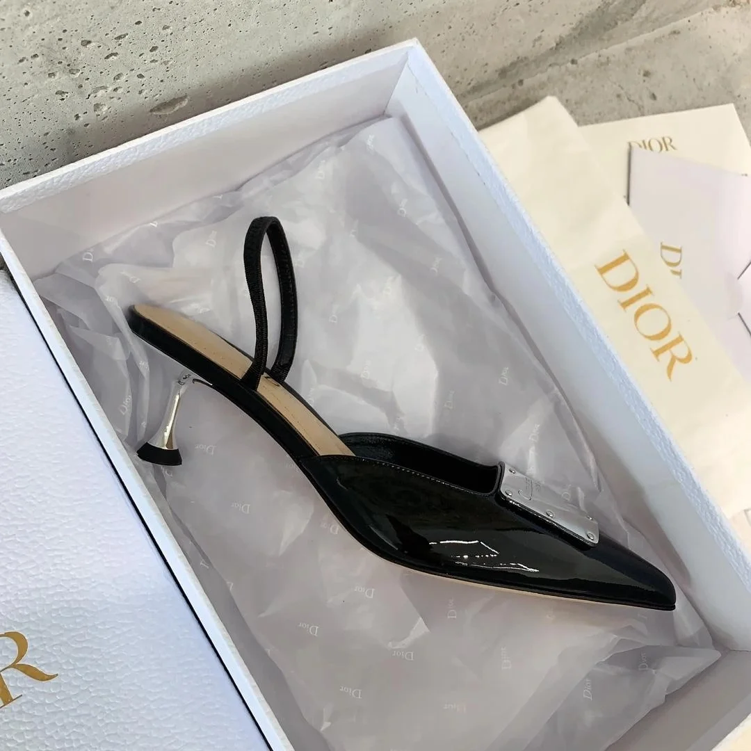 디올 LA PARISIENNE DIOR 슬링백 펌프스