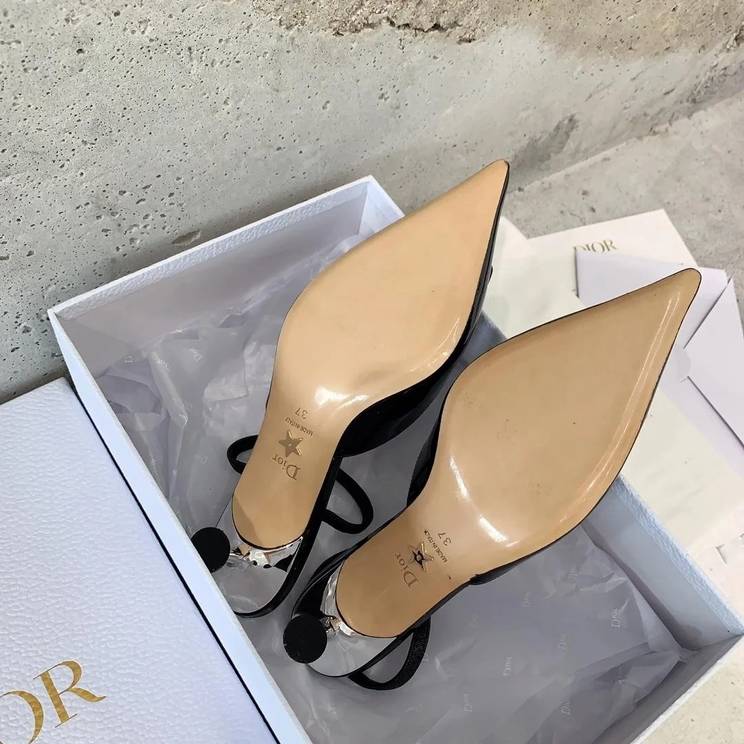 디올 LA PARISIENNE DIOR 슬링백 펌프스