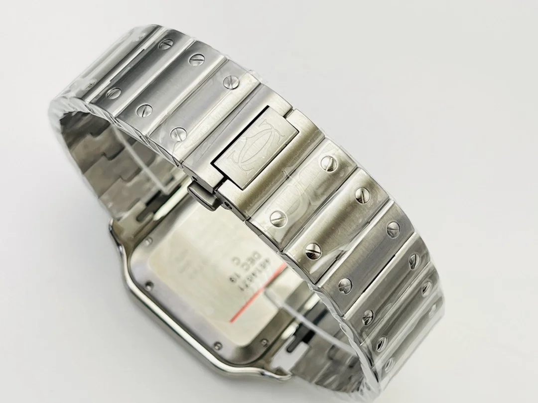 까르띠에 산토스 40mm 라지 그린다이얼