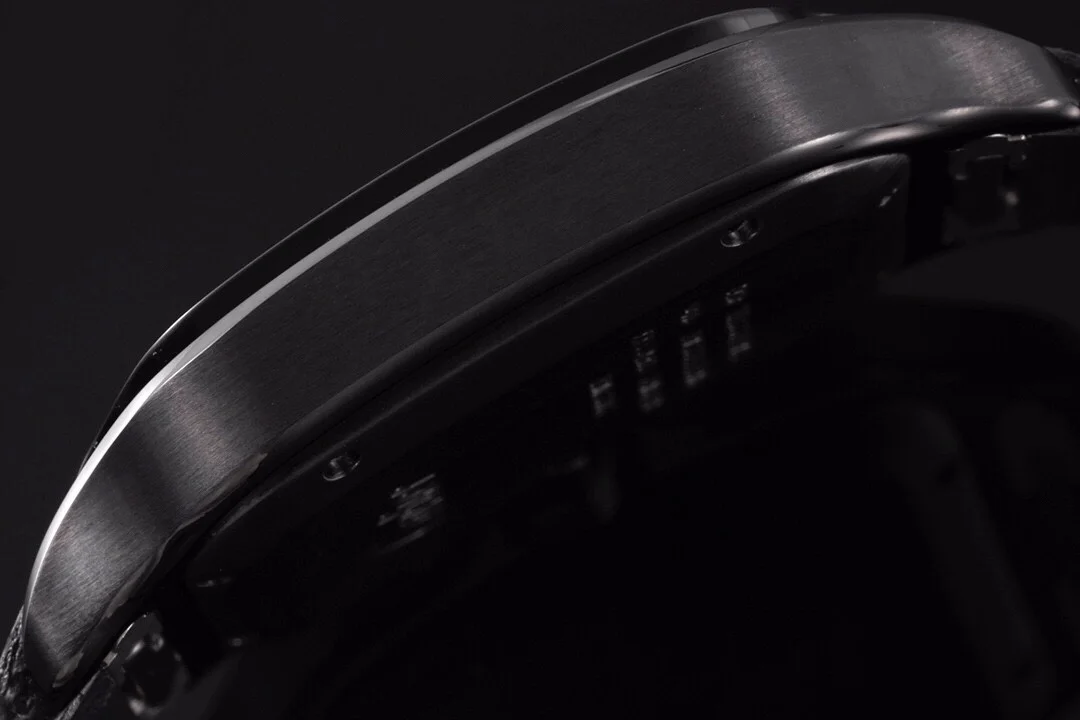 까르띠에 산토스 40mm 라지 블랙스트랩