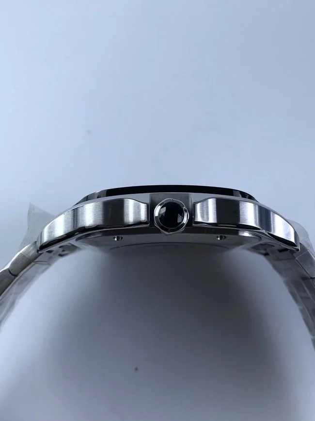 까르띠에 산토스 40mm 라지 블랙다이얼