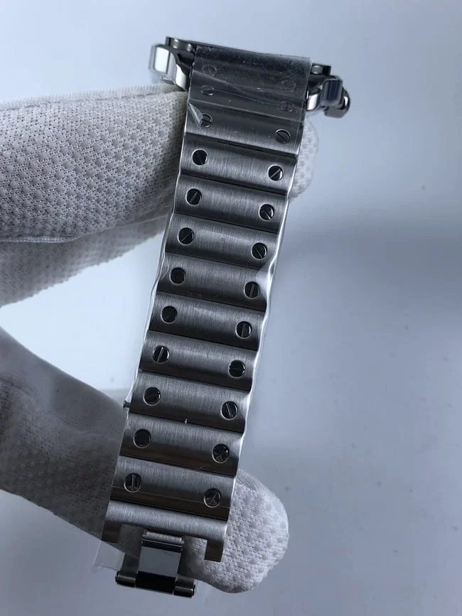 까르띠에 산토스 40mm 라지 블랙다이얼