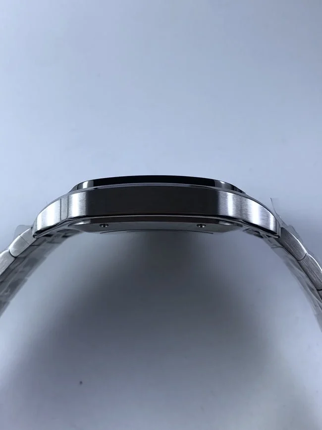 까르띠에 산토스 40mm 라지 블랙다이얼