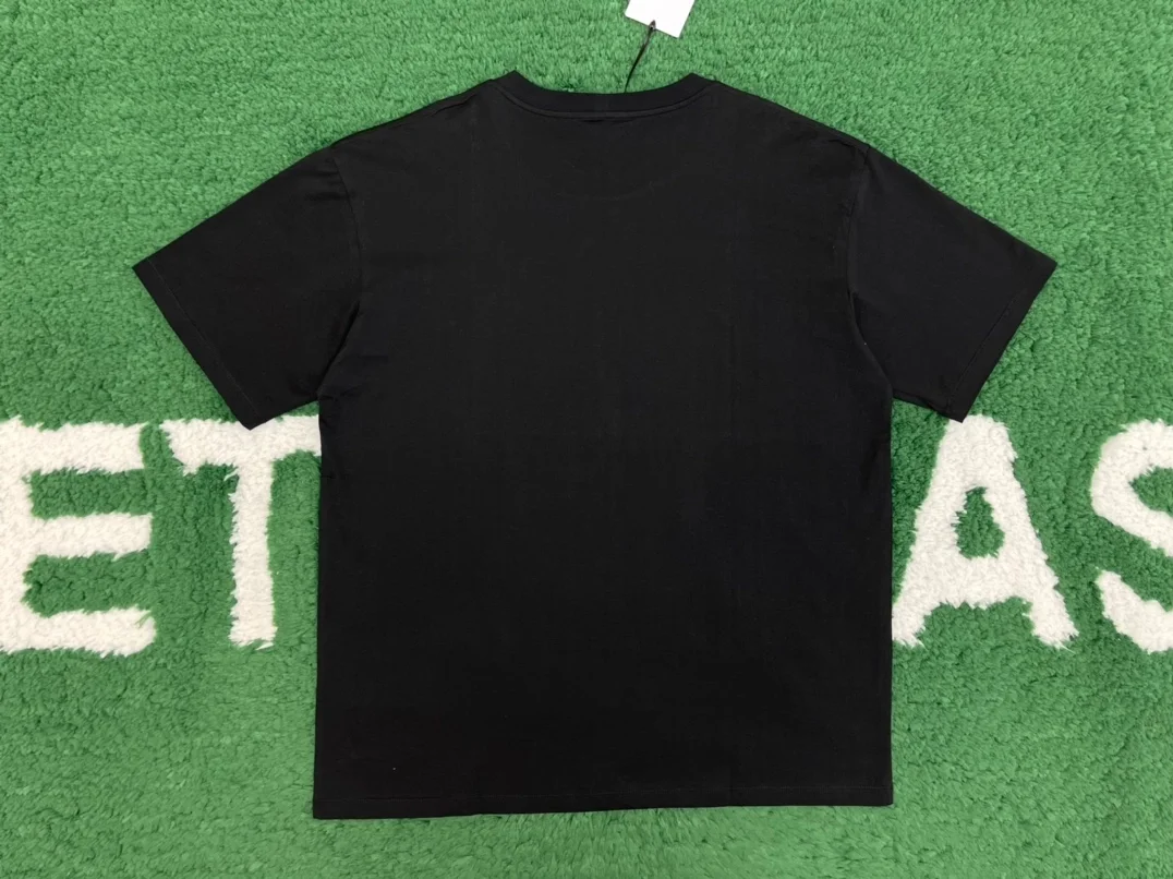 셀린느 반팔 티셔츠 블랙 옐로우 오프화이트