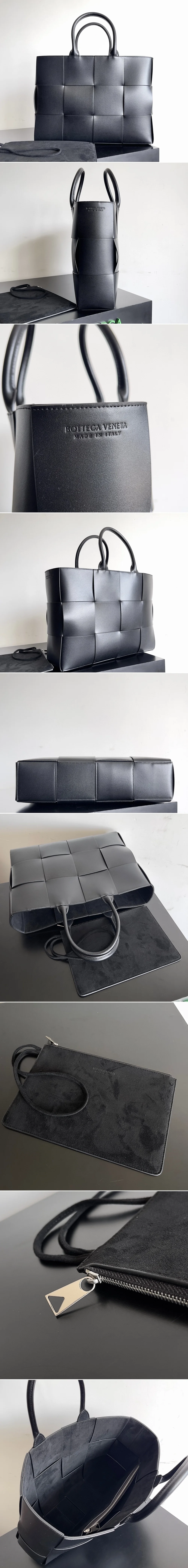 보테가베네타 아르코 토트 37cm 올블랙