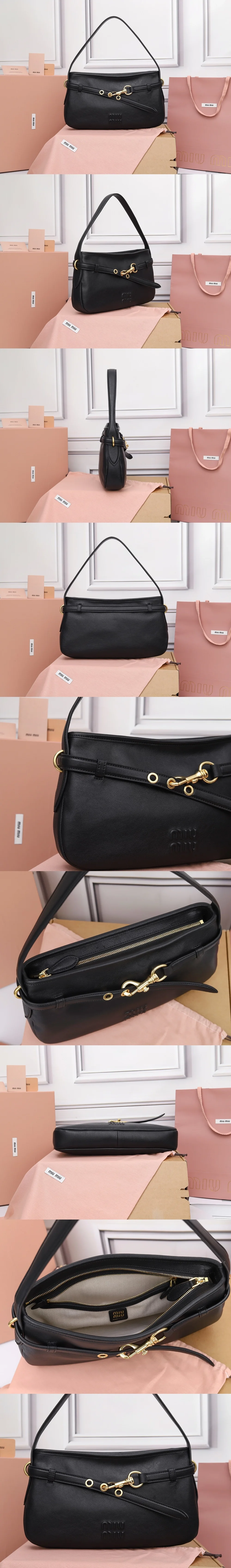 미우미우 어드벤처 숄더백 5BC182