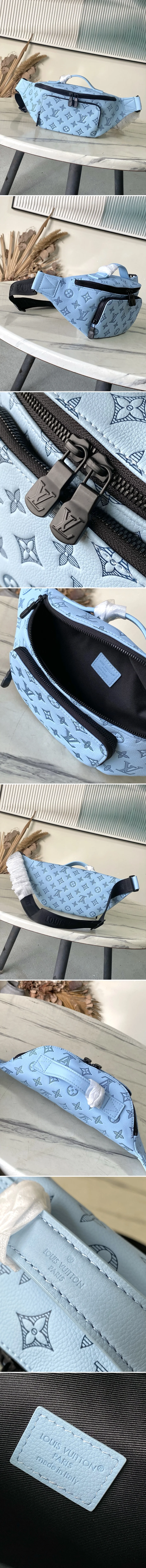 루이비통 러시 범백 스카이 블루 M14782