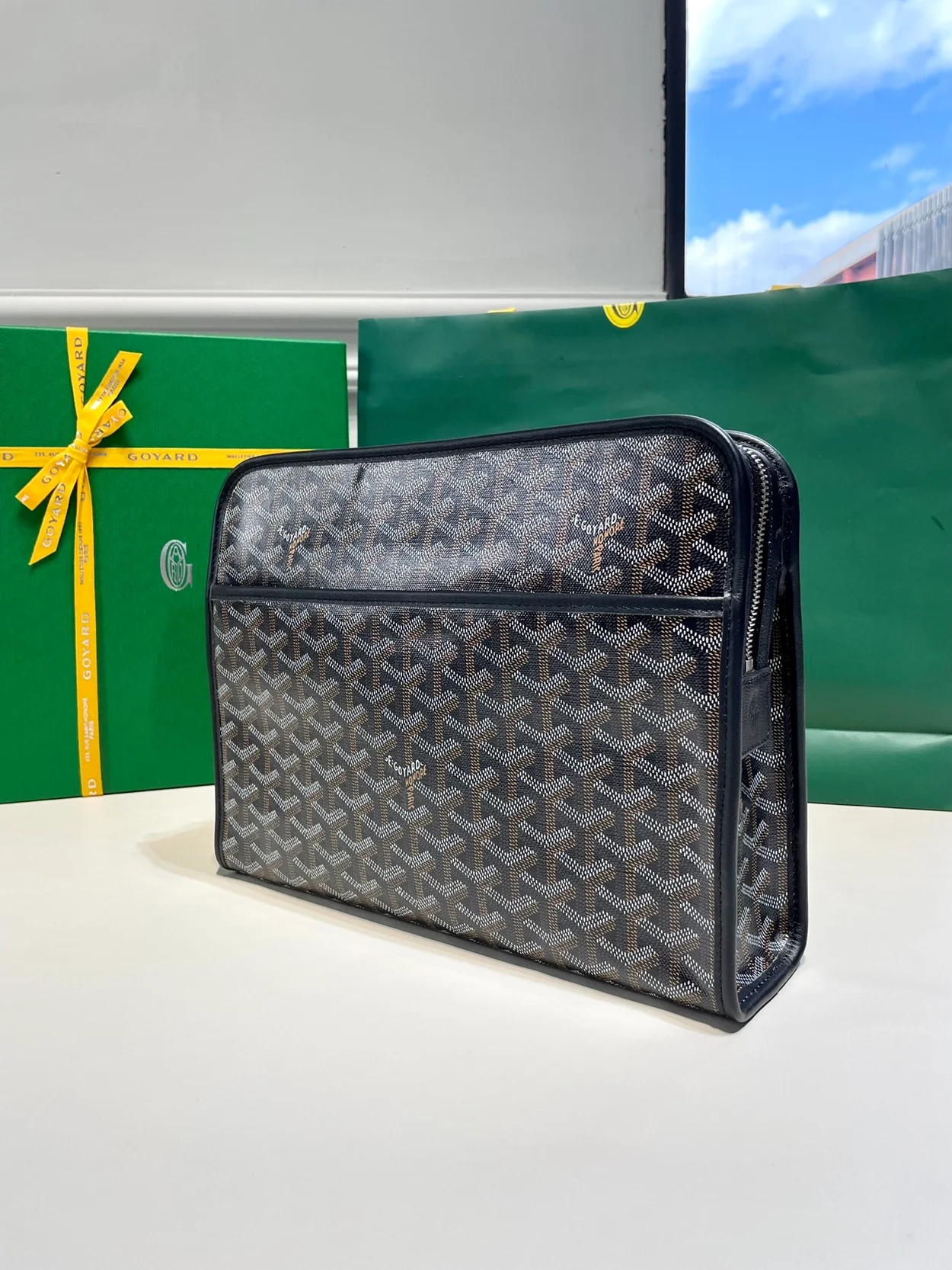 고야드 쥬방스 백 GM 블랙