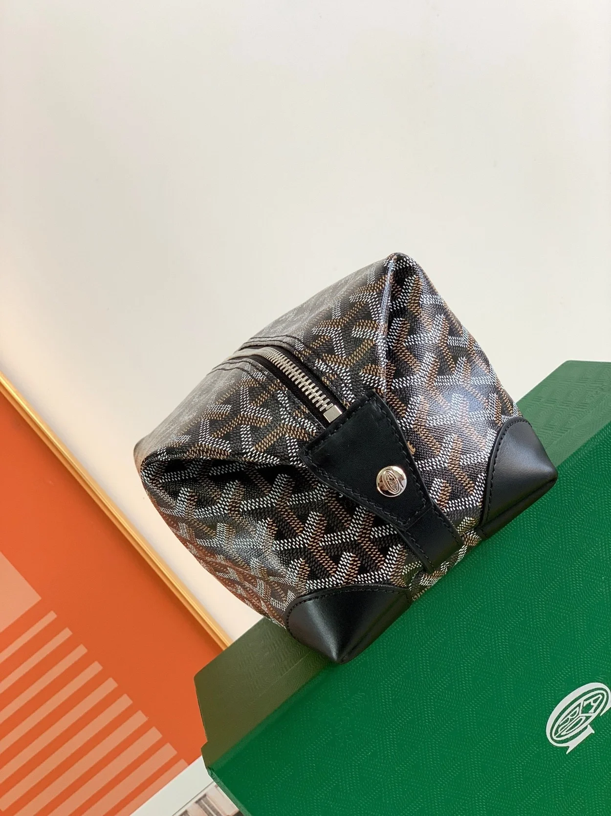 고야드 볼링 25 클러치 블랙