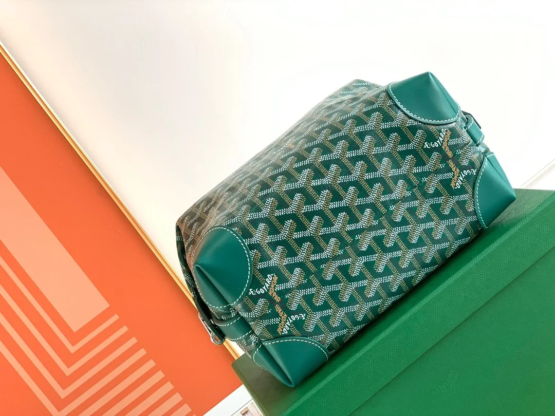 고야드 볼링 25 클러치 그린