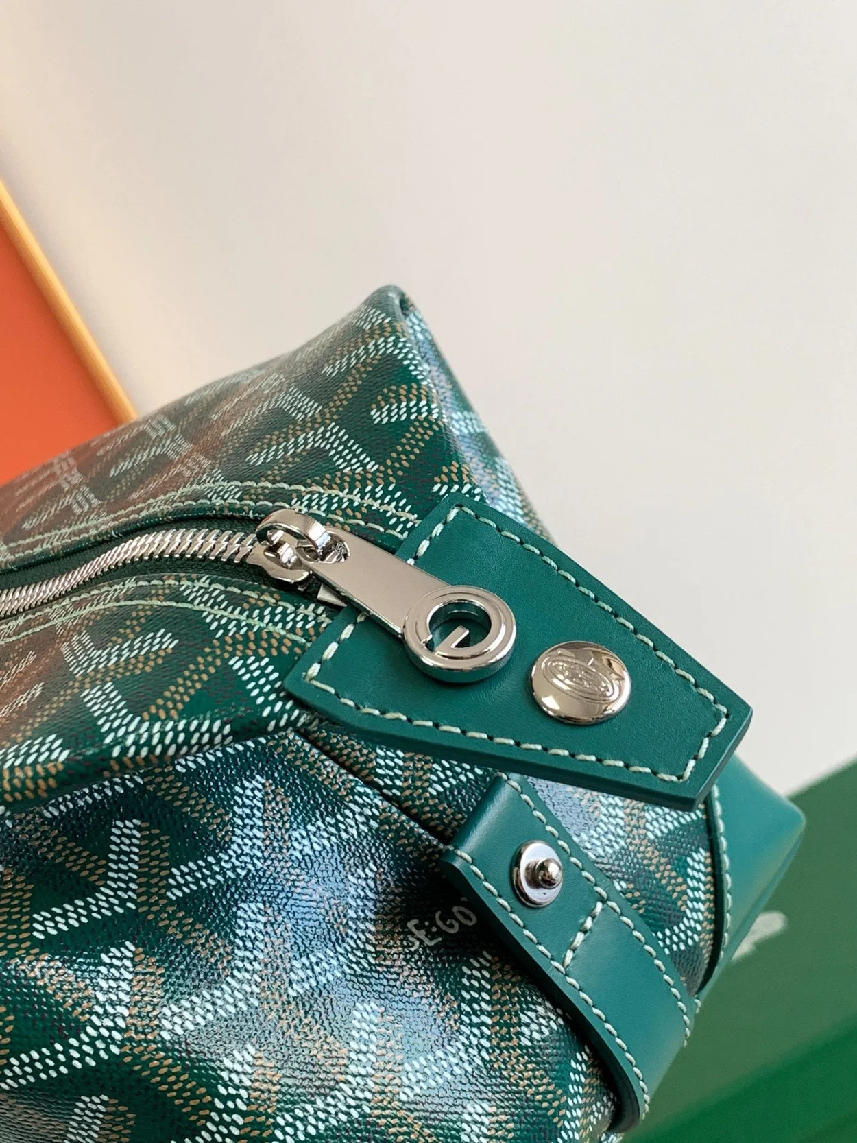 고야드 볼링 25 클러치 그린