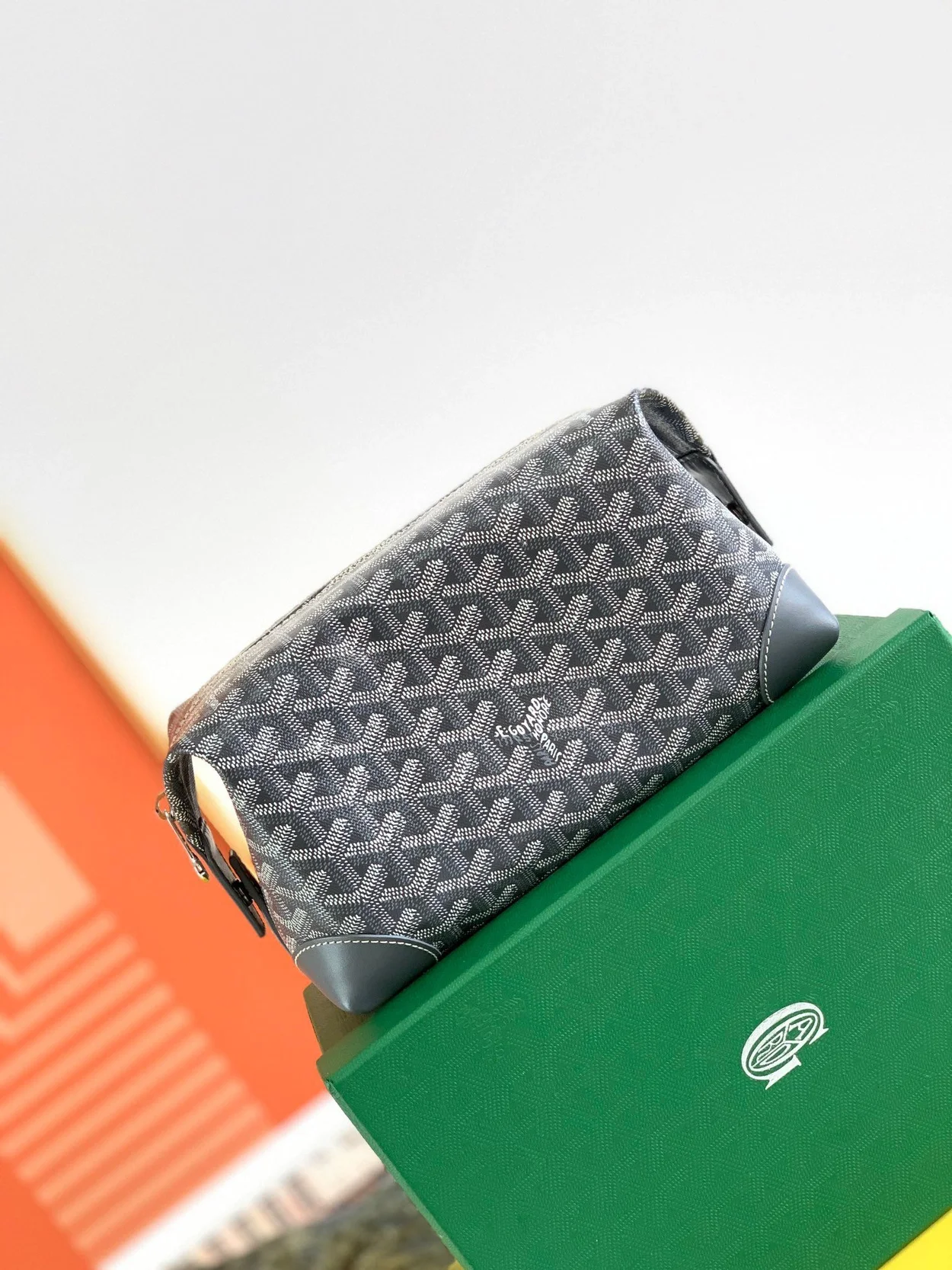 고야드 볼링 25 클러치 그레이