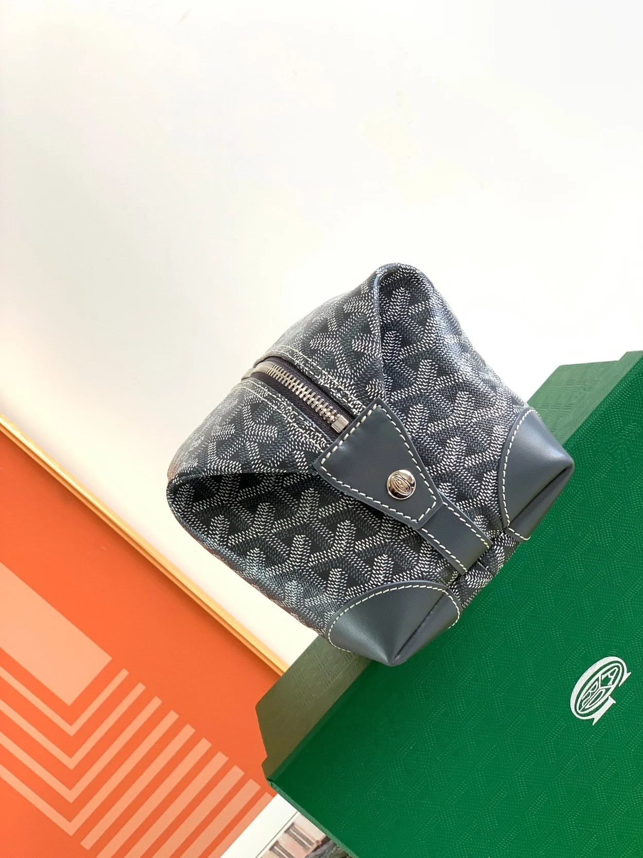 고야드 볼링 25 클러치 그레이