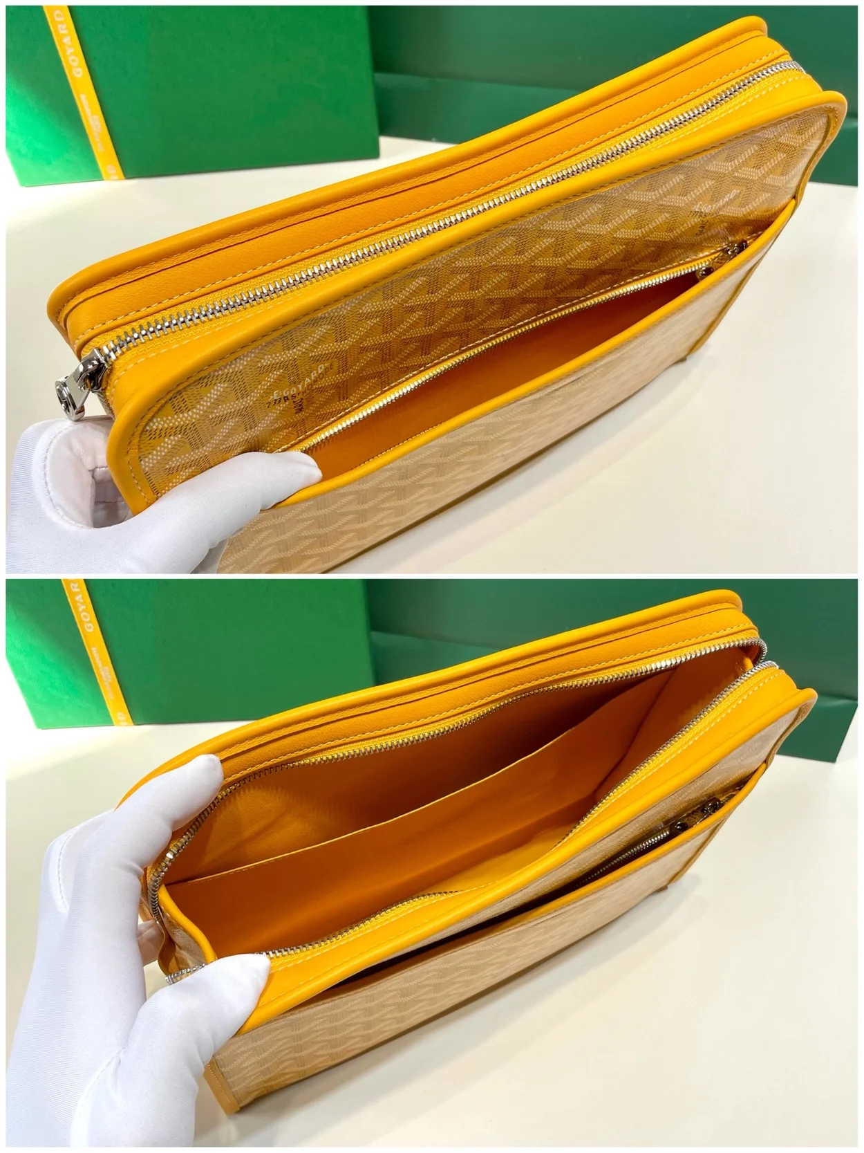 고야드 쥬방스 백 GM 옐로우