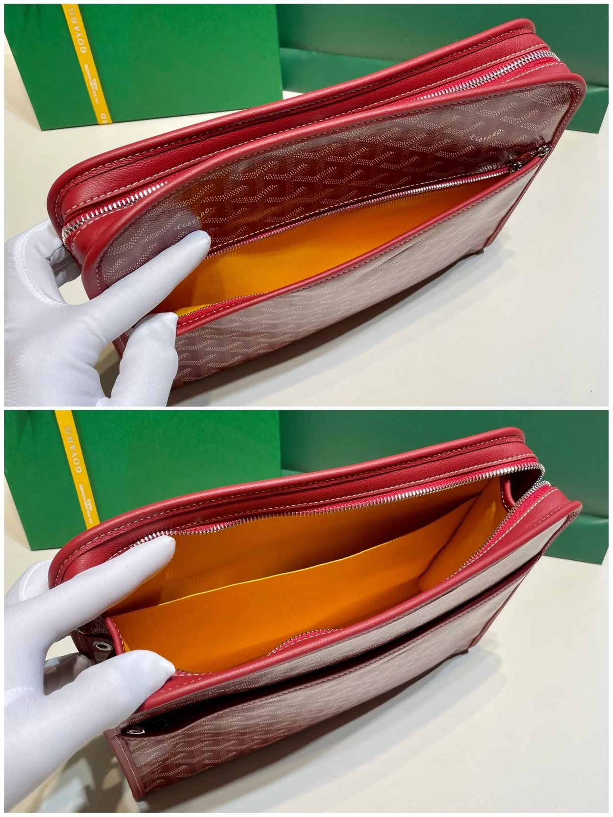 고야드 쥬방스 백 GM 레드