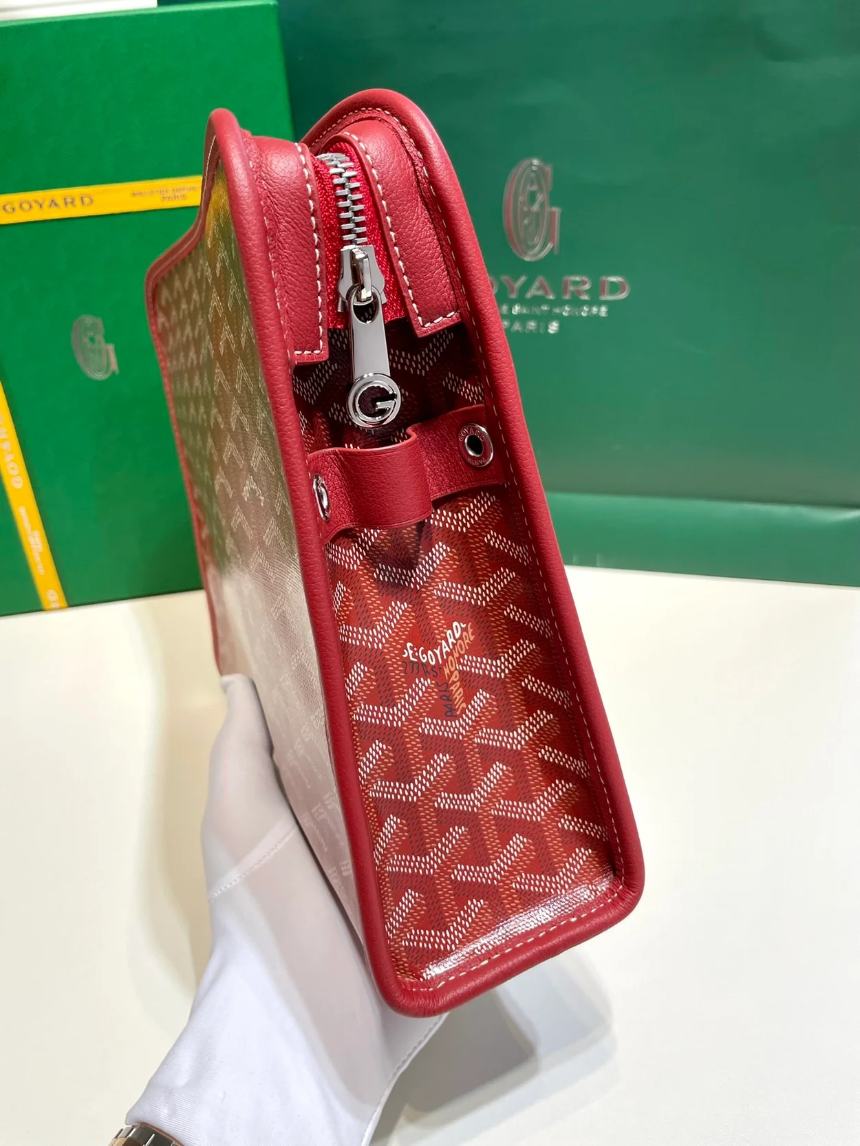 고야드 쥬방스 백 GM 레드