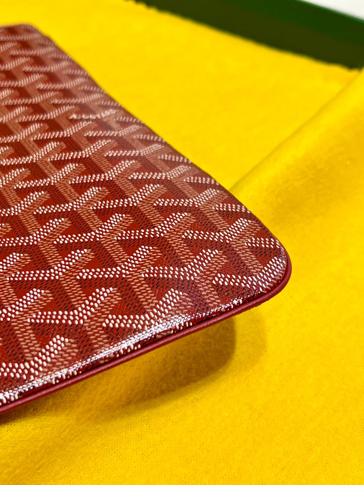 고야드 세나 클러치 MGM 레드