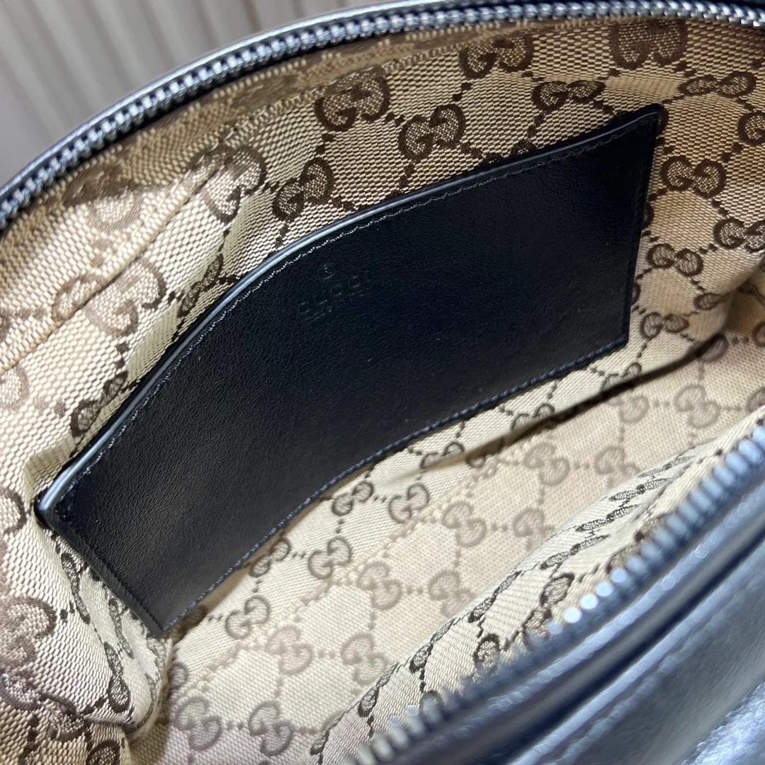 구찌 더블 G 숄더백 블랙